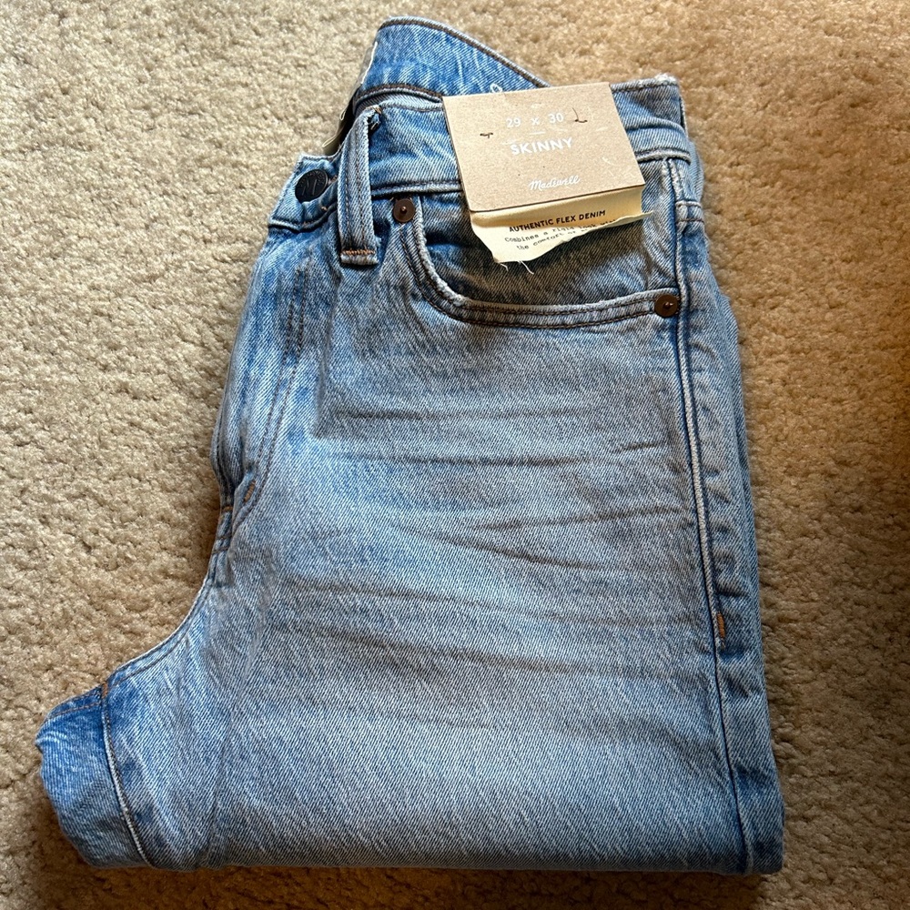 Madewell Light Blue Skinny Jeans for Men
